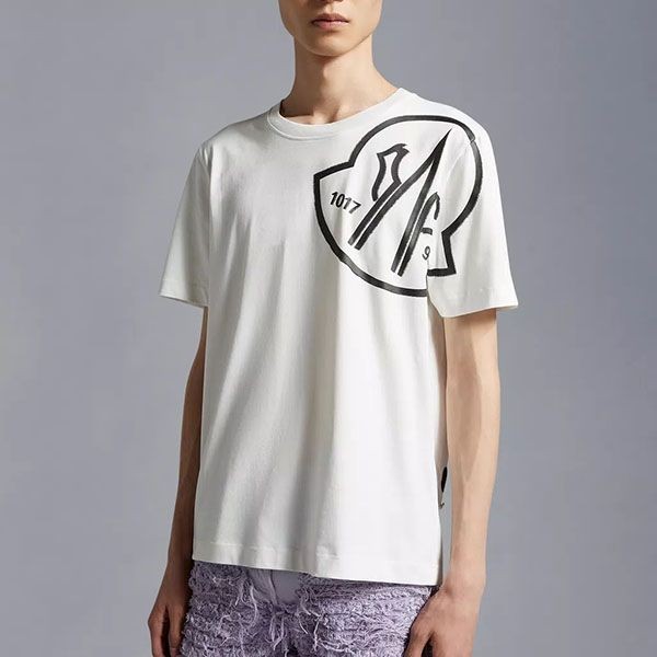 国内完売モンクレール 6 モンクレール 1017 Alyx 9SM ロゴプリントTシャツ 偽物 3色 H209Y8C00001M2780001​