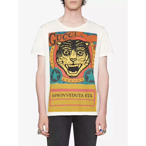 19-20AW グッチ(グッチスーパーコピー) タイガープリントTシャツ