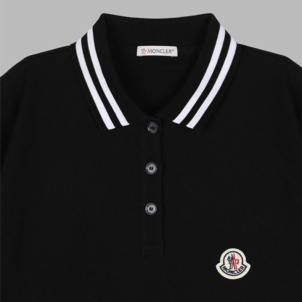高品質モンクレール 偽物☆22SS POLO ロゴ ライニング 半袖ポロシャツ コットン
