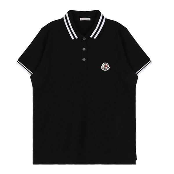 高品質モンクレール 偽物☆22SS POLO ロゴ ライニング 半袖ポロシャツ コットン