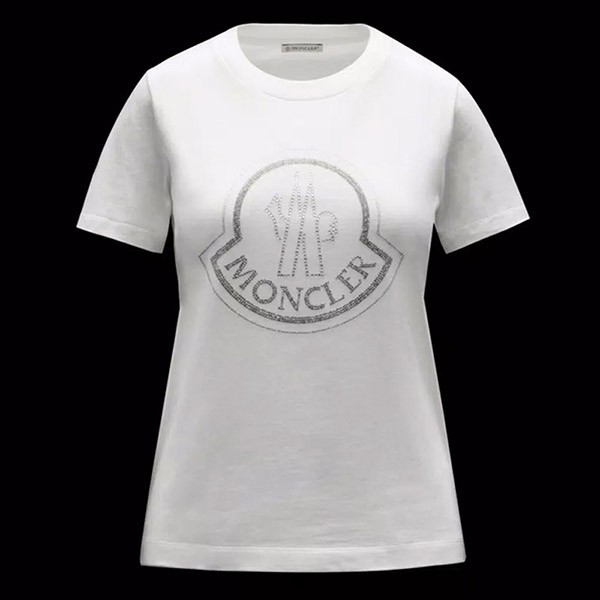 お早めに！モンクレール クリスタルロゴ Tシャツ コピー H2093 8C00016829FB