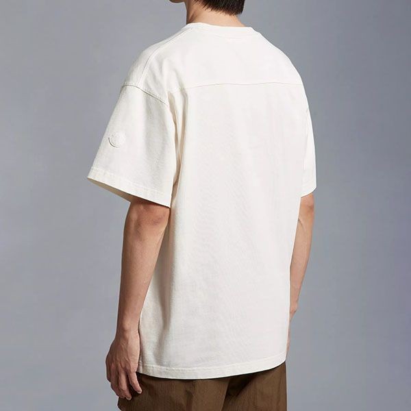 超限定モンクレール ジャージ ロゴ入り Tシャツ コピー 2色 I10918C00011M2643999