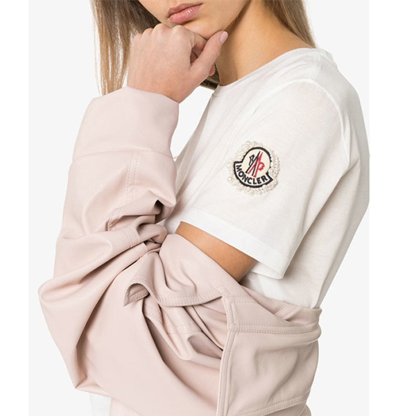 モンクレール Tシャツ パール 激安 モンクレールスーパーコピー Tシャツ GENIUS 4 SIMONE ROCHA  ロゴ