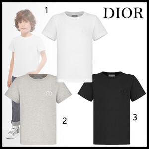 《ディオール》ディオール キッズTシャツ コピー CD ICON Tシャツ 3色 大人もOK