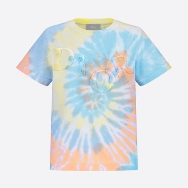 【大人もOK】ディオール キッズTシャツ 偽物 ディオール＊コットンTシャツ＊10-13歳