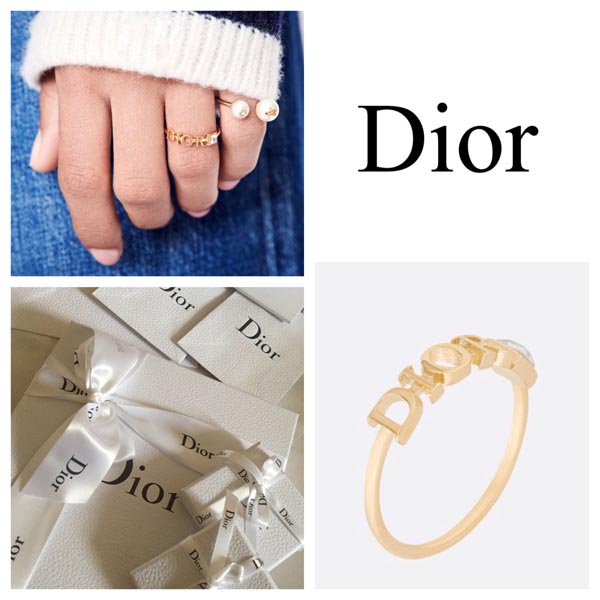 2020新作 ディオールスーパーコピー ディオール☆DIO(R)EVOLUTION RING リング / gold R0798DVOMT_D300