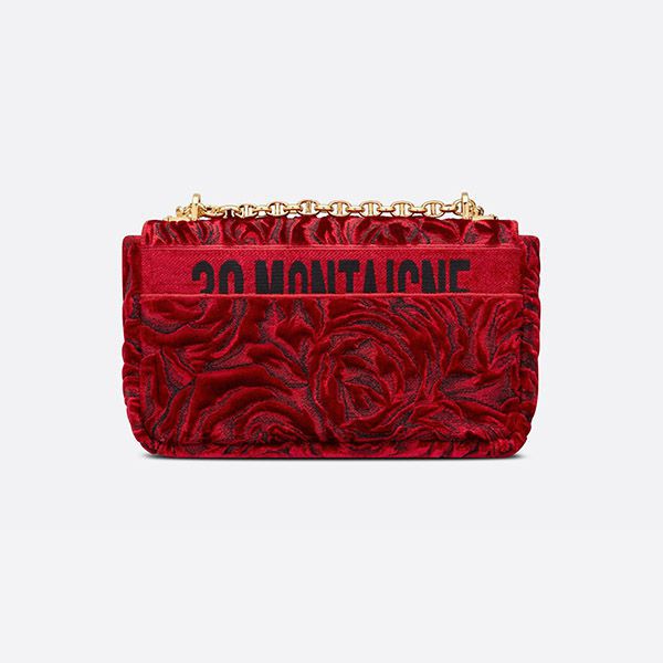 ディオール ショルダーバッグ コピー Caro ミディアムバッグ ディオール Roses エンブロイダリー M9242UTHS_M02E