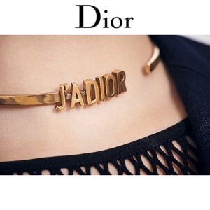 ☆j\'adior チョーカー 偽物☆お洒落な ディオール チョーカー コピー ゴールド N0466ADRMT_D907