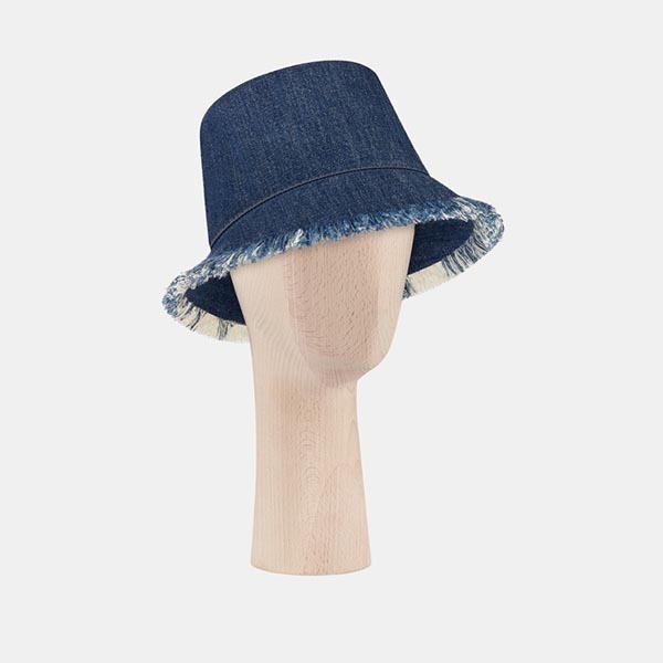 【ディオール バケツハット 偽物】BRIM デニムバケツハット