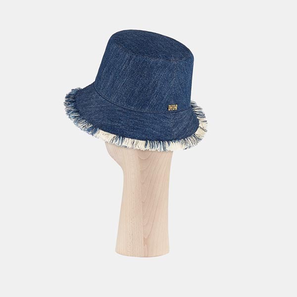 【ディオール バケツハット 偽物】BRIM デニムバケツハット