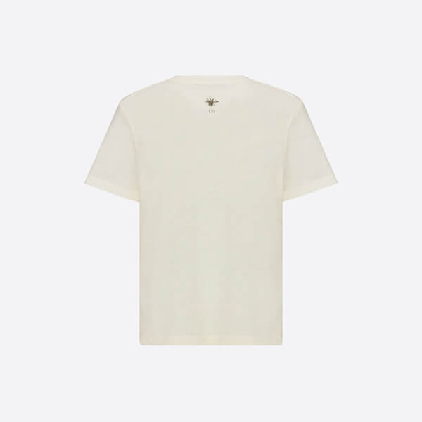 ディオール Tシャツ 偽物 トップス アニマル 半袖 CD ロゴ 女 プレタ 153T12B4452_X0800