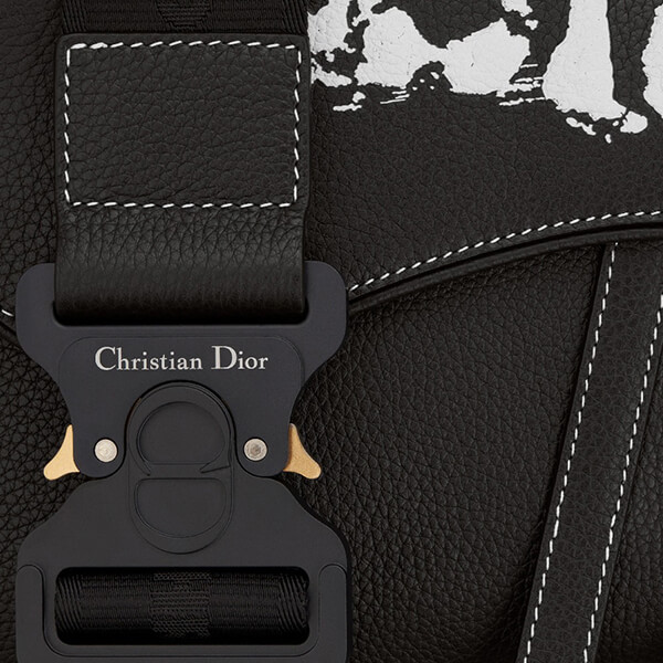 ディオール ミニハンドバッグ 偽物 AND PETER DOIG SADDLE バッグ 1ADPO093UCE_H03E