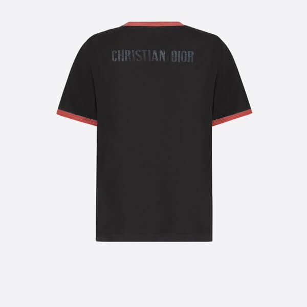 ディオール Tシャツ 偽物 半袖 トップス ジャディオール CD ロゴ 女 プレタ 143T12B4477_X0803