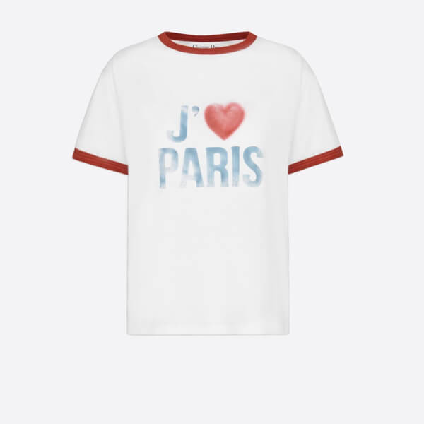 ディオール Tシャツ 偽物 半袖 トップス ジャディオール CD ロゴ 女 プレタ 143T12B4477_X0803