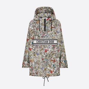 ディオール コート 偽物 アノラック Mille Fleurs テクニカルタフタ ジャカード