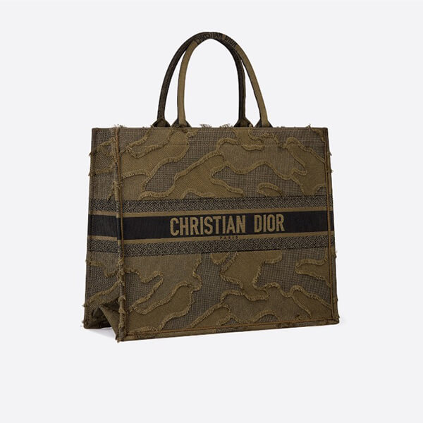 ディオール トートバッグ 偽物 日本未入荷◆ BOOK TOTE カモフラージュ トート M1286ZWAH_M989