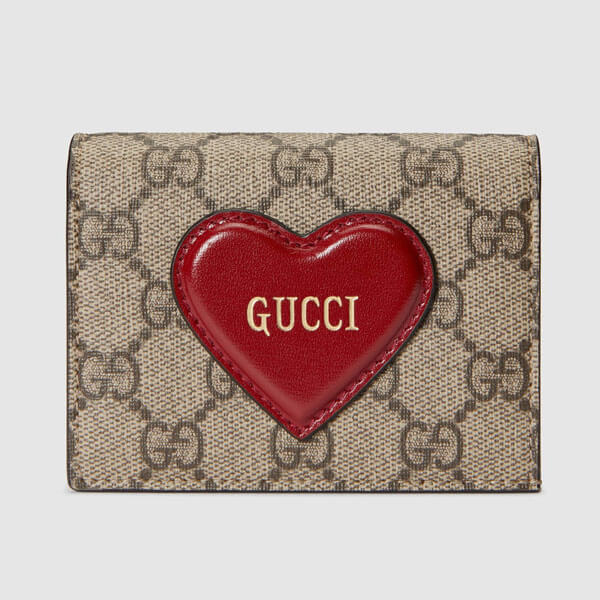 グッチ バレンタインデー 財布 コピー グッチ Valentine\'s Day 2021限定 コンパクト