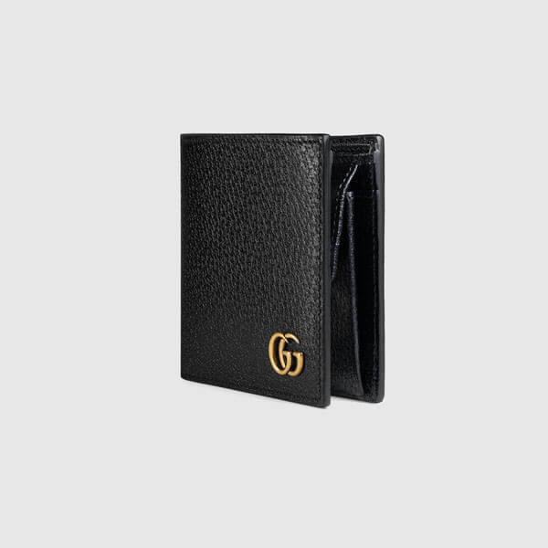 グッチ 財布 偽物〔GGマーモント〕レザー コインウォレット 追跡付きで安心届け