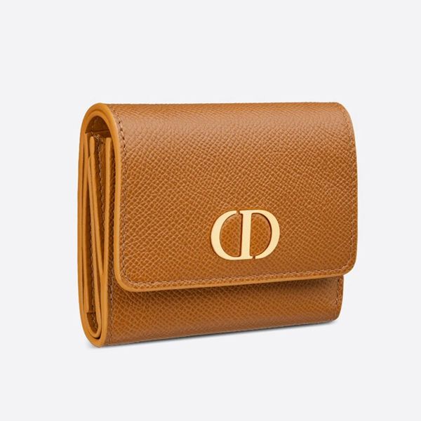 【ディオール 財布 偽物】30 MONTAIGNE ウォレット ブルー 21SSS 2057UTZQ_M928s