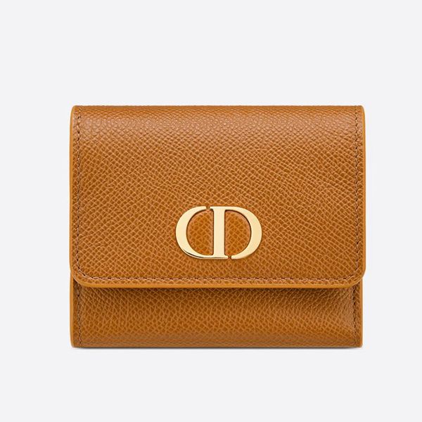 【ディオール 財布 偽物】30 MONTAIGNE ウォレット ブルー 21SSS 2057UTZQ_M928s