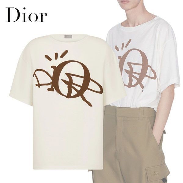 最も安いディオール×トラヴィススコット オーバーTシャツ 偽物283J632A0752_C081