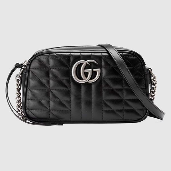 【グッチ】GGマーモント 偽物スモール ショルダーバッグ 447632 UM8BN