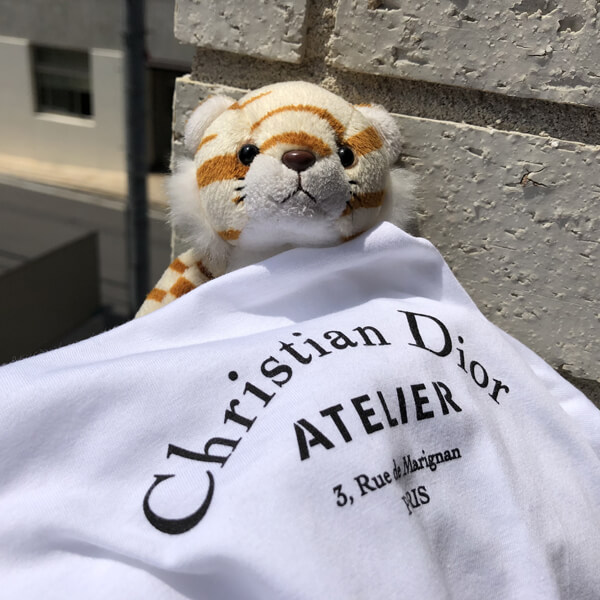 ディオール ロゴTシャツ コピー​“Christian ディオール Atelier”White 863J621I0533_C089