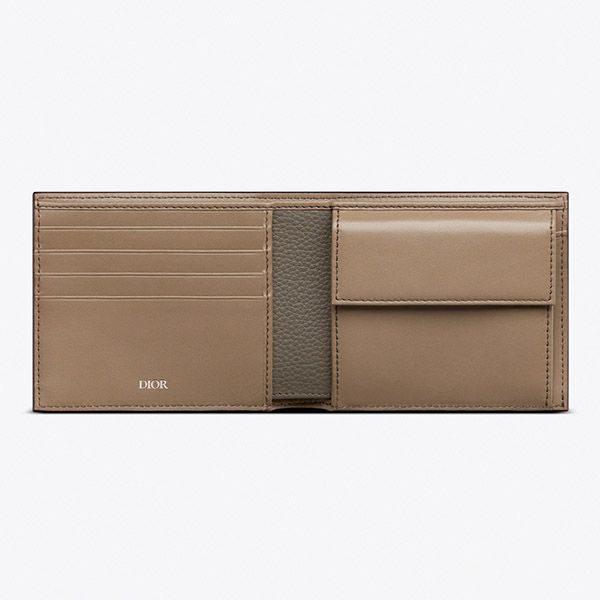 【ディオール 財布 コピー】グレインドカーフスキン 2つ折り財布 2ESBC027CDI_H00N