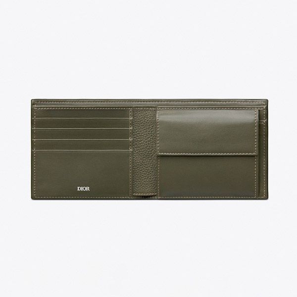 【ディオール 財布 コピー】グレインドカーフスキン 2つ折り財布 2ESBC027CDI_H00N