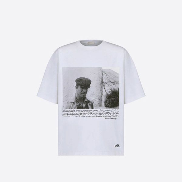 お洒落に ディオール AND JACK KEROUAC オーバーサイズ Tシャツ 偽物 293J673A0554_C089