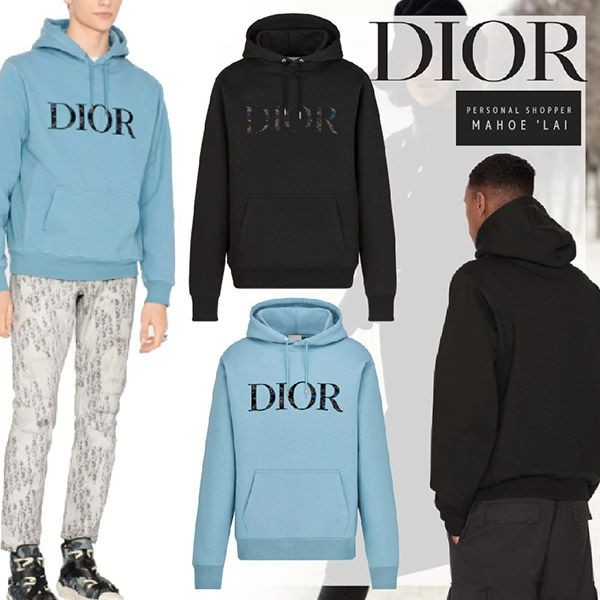 2023新作 ディオール 偽物*PETER DOIG*オーバーサイズ フーディ パーカー ★2色
