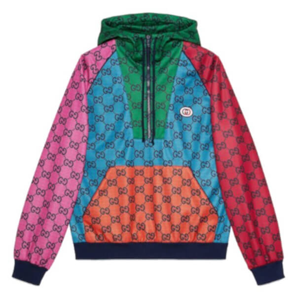 グッチ ジャケット コピー【グッチ】 新作 GG マルチカラー スウェットシャツ 661175 XJDLR 3653