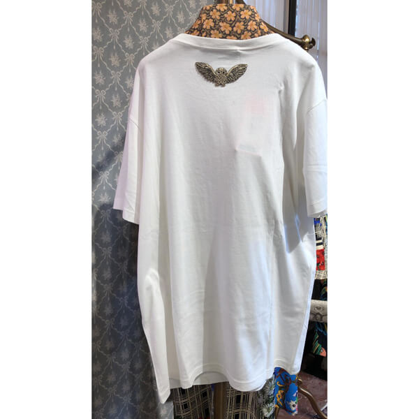 グッチ ガーデン Tシャツ コピー グッチロゴ オーバーサイズ