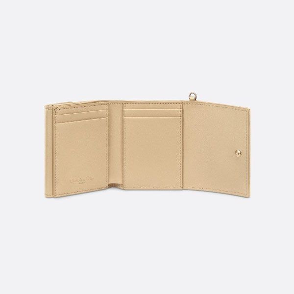 ギフトに最適レディディオール 偽物 財布 ロータスウォレット 2色 S0181PNHN_M090