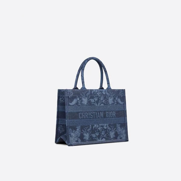 ディオール ブックトート コピー 新作2021SS BOOKTOTE フラワー刺繍スモール M1296ZJAS_M49E