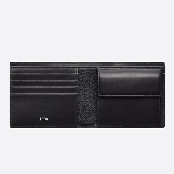 入手困難品！ディオール 偽物 BY ERL コンパクトウォレット 折りたたみ財布 2ESBC027SER_H03E