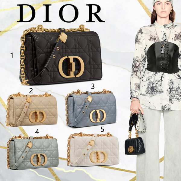 ラージディオール スモールバッグ 偽物 21SS★新作★ CARO スモールバッグ 大人気