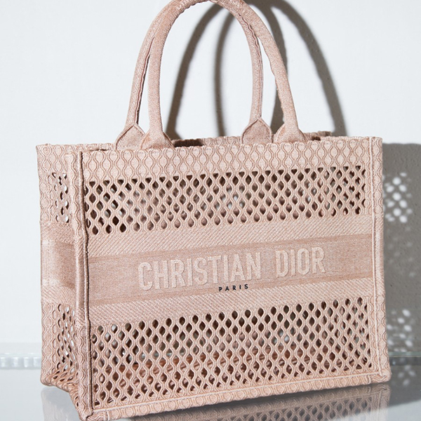 ディオール トートバッグ 偽物 21SS Shopper Book Tote Small aus Mesh レディースファッション