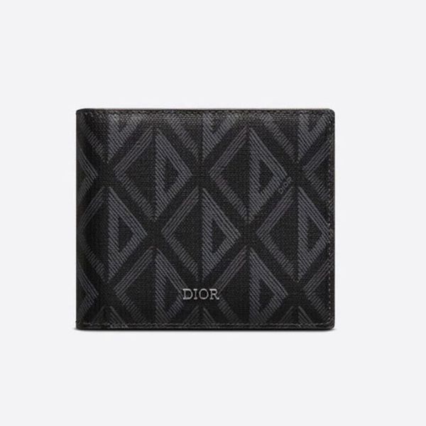 超限定ディオール ダイヤモンド2つ折ウォレット 偽物★コンパクト財布 3色 2ESBC027DCOH43E