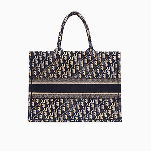 ディオール ブックトート 偽物 オブリーク 偽物 2023超希少！Book Tote ブックトート 重ね刺繍 ロゴ入 M1286ZRIW_M932