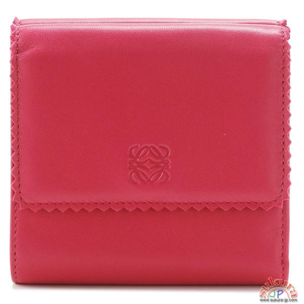 ロエベコピー レザー 三つ折り財布 18281F51 0004 7440