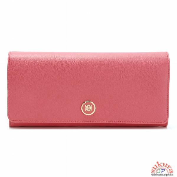 ロエベ アナグラムシグネチャー二つ折り長財布 11830EF11 0001 6440