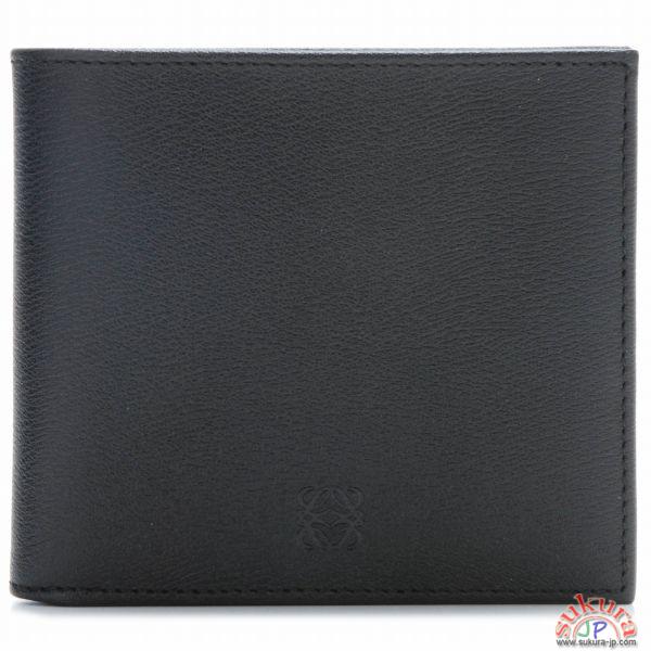 ロエベ MENS TEXTURA LEATHER2つ折り財布 10330302 0001 3100