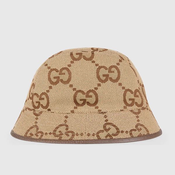 【グッチ】ユニセックス マキシ GGキャンバス バケットハットコピー 6812563HAGJ2564