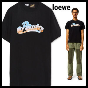 ロエベ 偽物 Tシャツ ロエベ Tシャツ Paula\'s Ibiza クルーネックコットンTシャツ