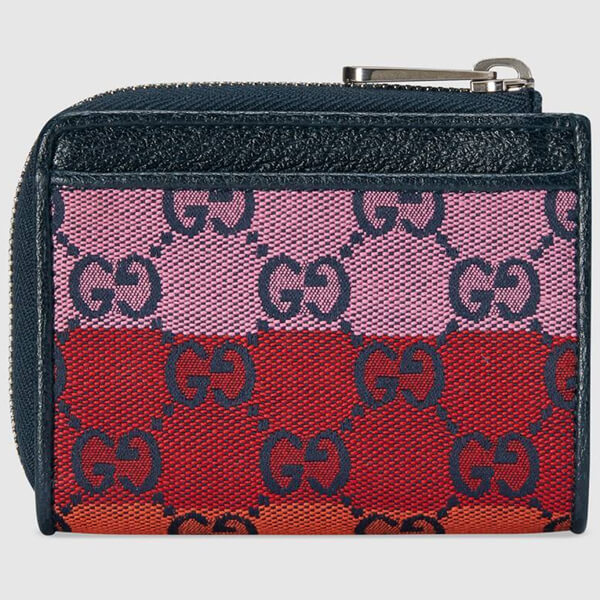 【即発】グッチ 財布 コピー グッチ*マルチカラーGGキャンバス レザー ミニウォレット 657577 2U0AN 4368