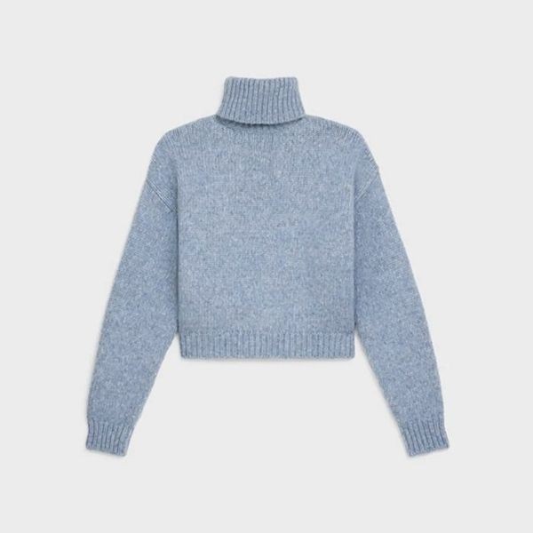 即日配送セリーヌ トリオンフ タートルネックセーター 偽物 アルパカウール 2色 2A89S234P.01OW​