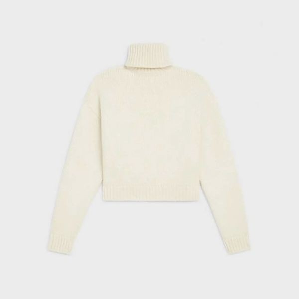 即日配送セリーヌ トリオンフ タートルネックセーター 偽物 アルパカウール 2色 2A89S234P.01OW​