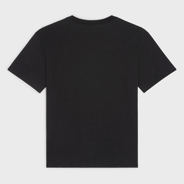 お洒落に【セリーヌ】グラデーション 偽物 ロゴ ルーズ Tシャツ