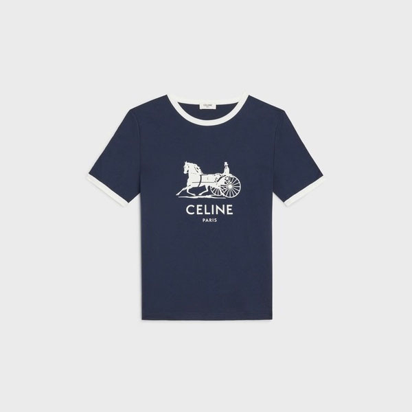 【セリーヌ】サルキープリント Tシャツ コピーコットンジャージー2X575501F07OW